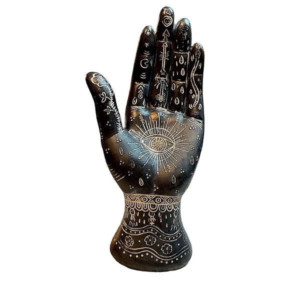 Home Decoration Hand Hamsa Evil Eye Decor Astrology Spiritual Art Sculpture Home - Picture 1 of 9